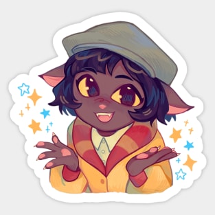 Lackadaisy, Ivy Lackadaisy, Lackadaisy Cats Sticker